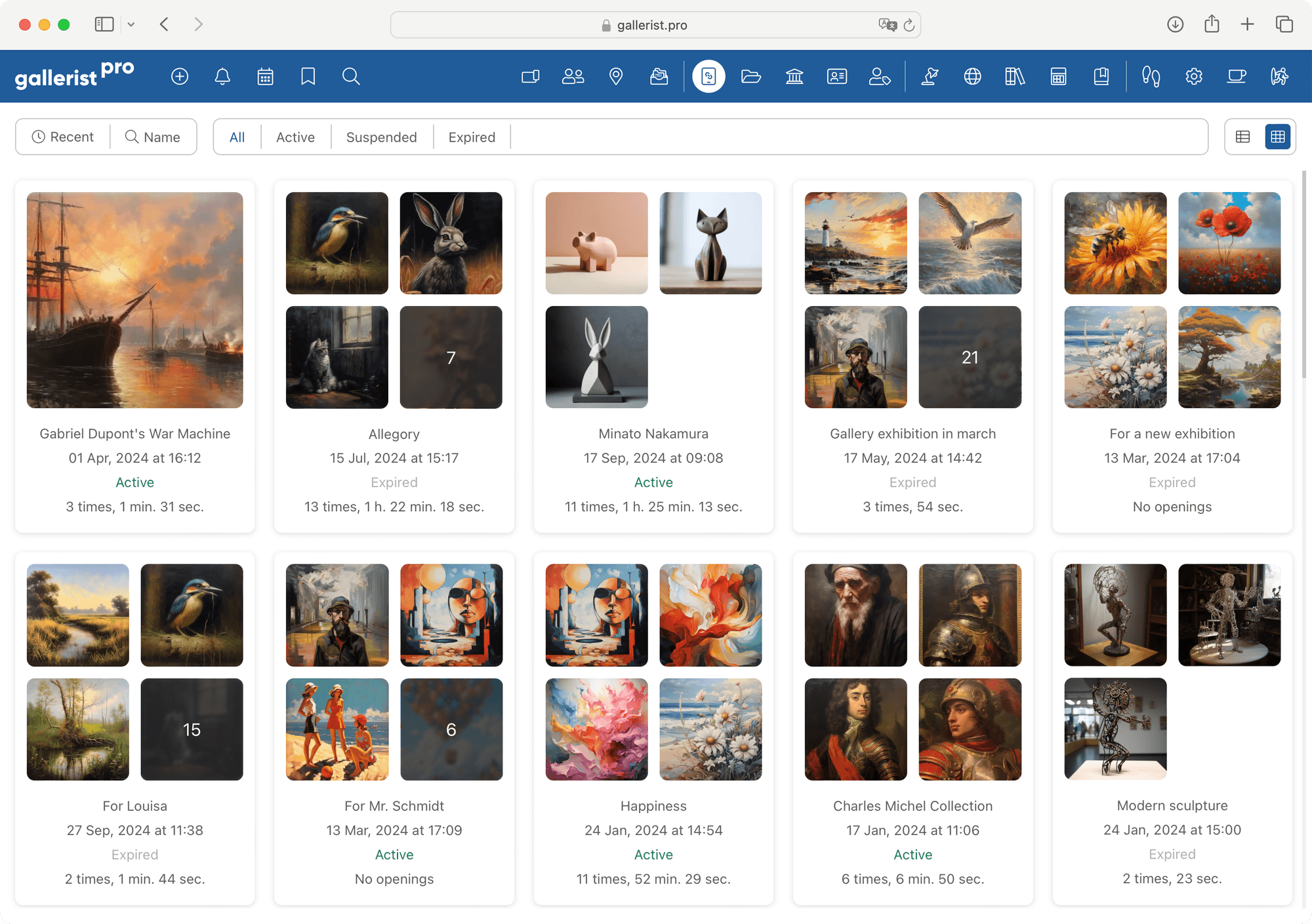 gallerist.pro - artlinks