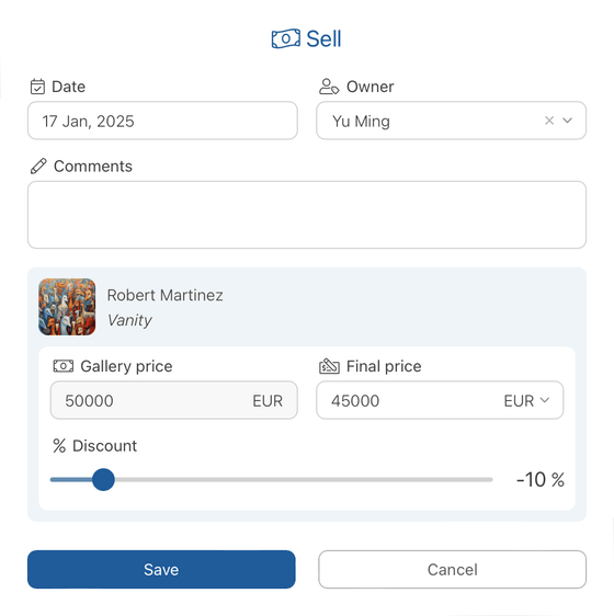 gallerist.pro - sell